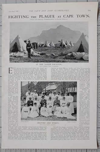 1901 print fighting plague - 1901,