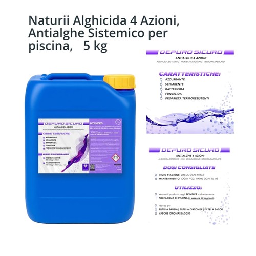 Alghicida antialga 5lt - alghicida,