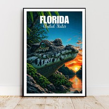 Affiche deco voyage - Floride