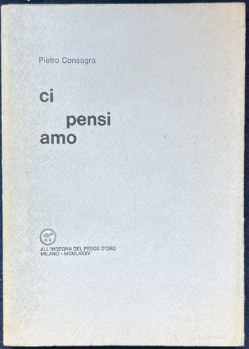 Consagra pietro pensi amo - consagra, ci