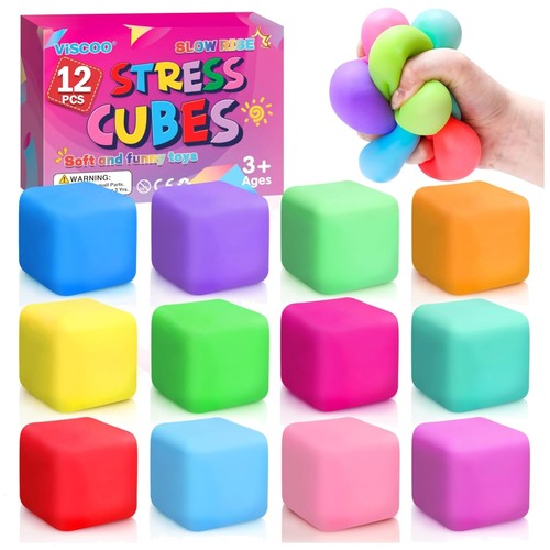 Confezione cubi antistress - confezione, 12