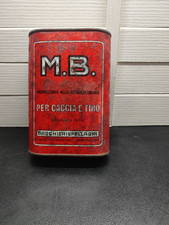 Antica scatola di latta