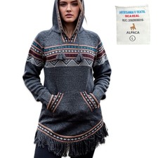 Felpa con cappuccio maglia