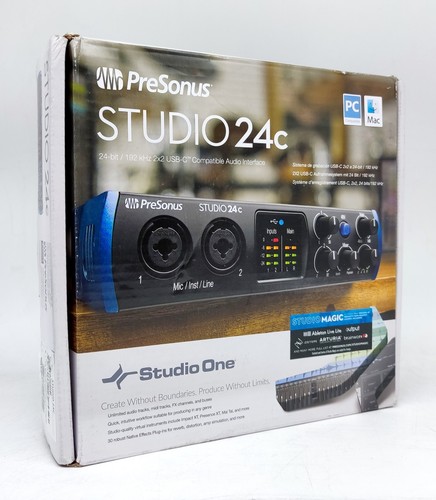 Presonus studio 24c usb - presonus, usb-c