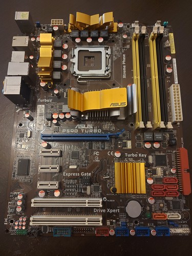 Rara scheda madre - asus, p5qd