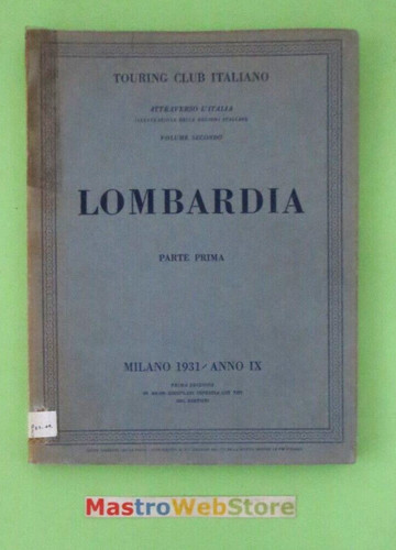 Lombardia parte prima - lombardia,