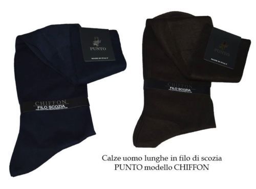 Paia calza uomo lunga punto - 6,