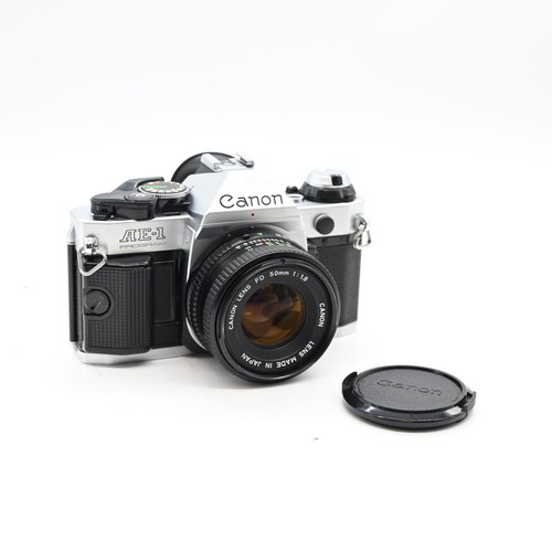 Canon program slr - ae-1, film