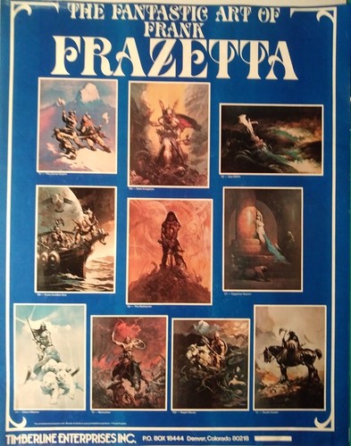Frank frazetta poster - frank,