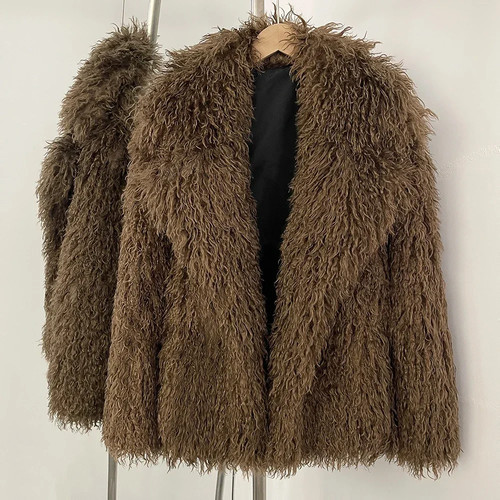 Cappotto pelliccia donna