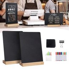 2 pezzi di piccole lavagne con