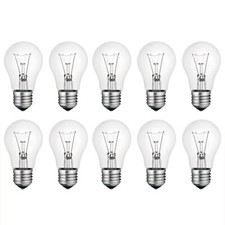 10 LAMPADINE INCANDESCENZA