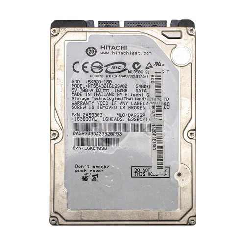Hitachi hard disk 160gb - disk,