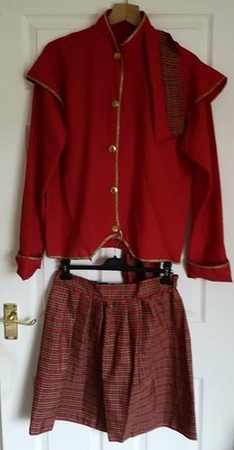 Costume scozzese vestito