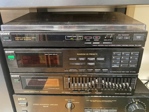 Sony seq 910 equalizzatore - sony,