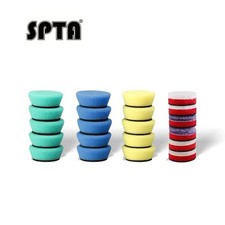 SPTA 3 pollici 75 mm mix spugna lana pad kit lucidatura dettagli auto ceretta