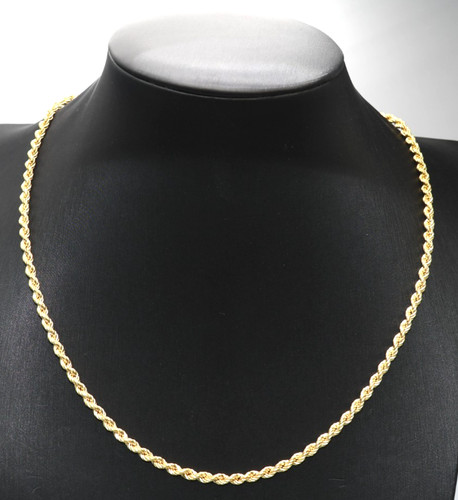 Collana treccia girocollo - , in