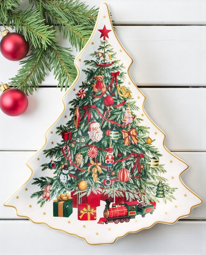 Piatto servizio icona albero