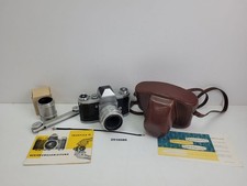 Macchina fotografica Praktica IV Pentacon Carl Zeiss Jena Tessar 2,8/50 tubo M42 #2510986