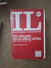 Loescher IL - Vocabolario della Lingua Latina Quarta Edizione - Copertina Rigida