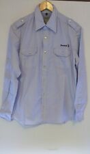 Camicia a righe manica lunga da uomo angelo litrico in cotone multicolore taglia