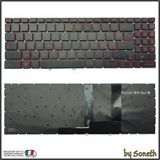 TASTIERA ITALIANA PER MSI KATANA GF66 12UC 12UD 12UE 12UG 12UGS RETROILLUMINATA