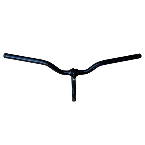 Manubrio bici acciaio nero - bici,
