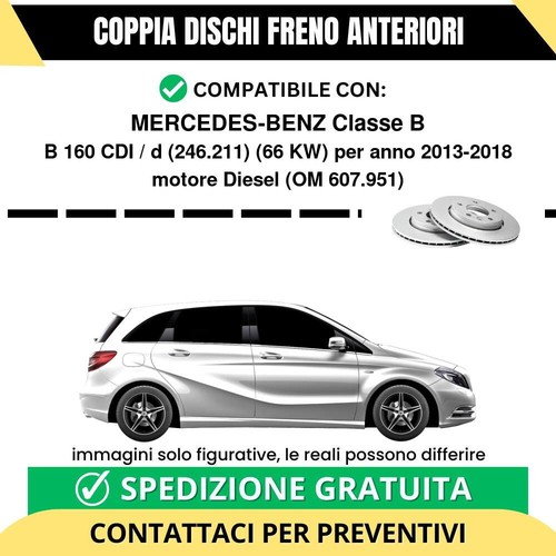 Coppia dischi freno - coppia, anteriori