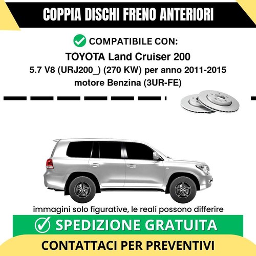 Coppia dischi freno - freno, anteriori