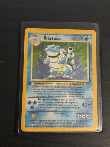 Carta pokemon blastoise - pokemon,