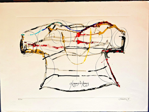 Miguel berrocal serigrafía - berrocal,
