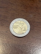 moneta 2€ olimpiadi atene