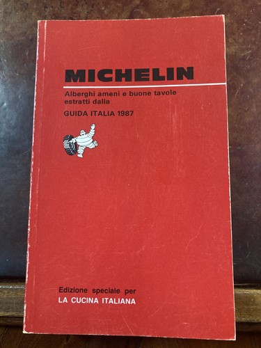 Guida michelin italia - michelin, 1987