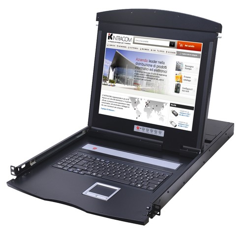 Intellinet console kvm usb ps2 - console,