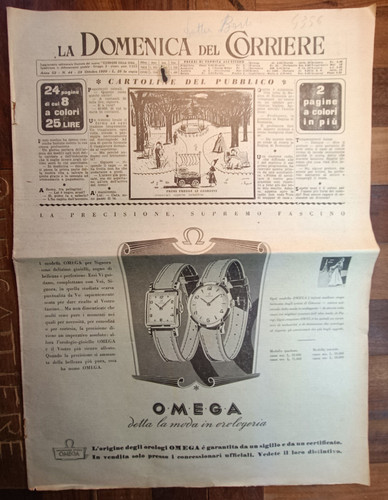 Pubblicita orologi omega - pubblicita',