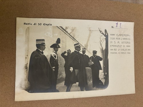 1906 arrivo vittorio emanuele - vittorio,