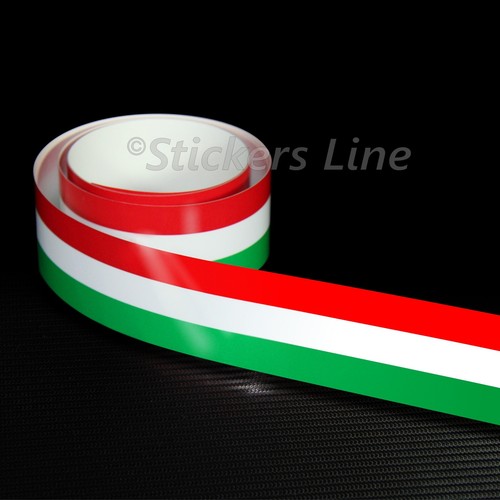Fascia adesiva tricolore 1 - adesiva,