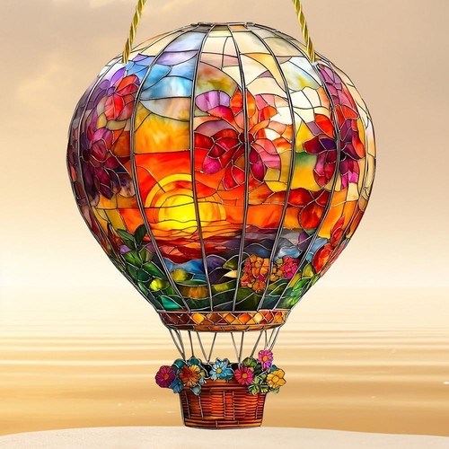 Suncatcher mongolfiera - suncatcher,