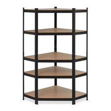 Scaffale in metallo nero