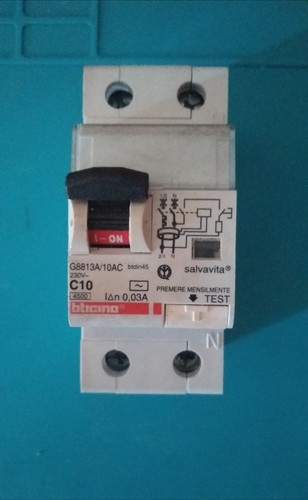 Salvavita bticino g8813 - ,