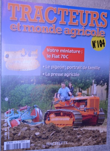 Fascicule tracteurs monde - tracteurs,