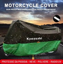 TELO COPRIMOTO KAWASAKI TELO IMPERMEABILE PROTEZIONE ACCESSORI KAWASAKI 4 STAGIO