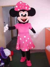 Costume mascotte rosa Minnie