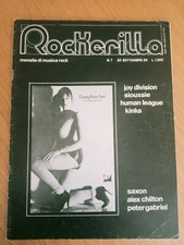 ROCKERILLA N. 7 1980  THROBBING GRISTLE - JOY DIVISION - SIOUXSIE - KINKS