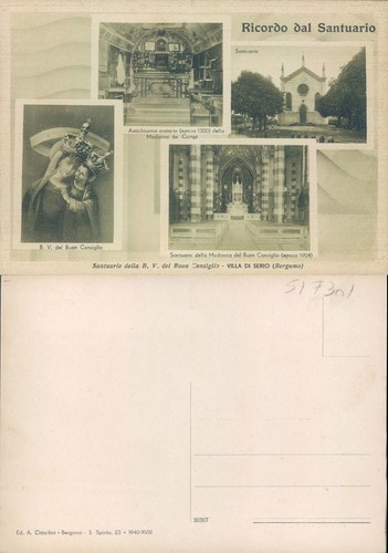 Villa serio santuario della - di, serio,santuario