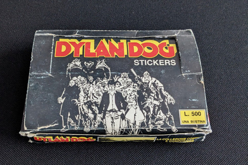 Dylan dog stickers scatola - dog,