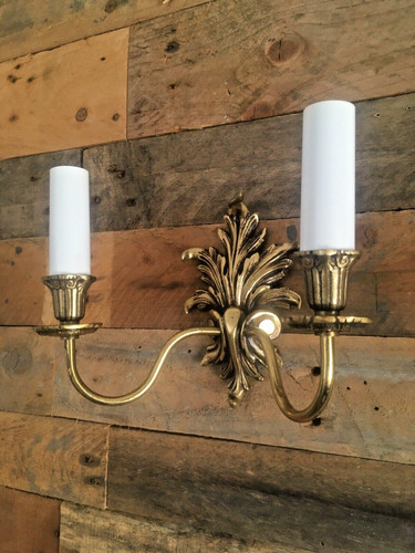 Applique candela doppia - applique,