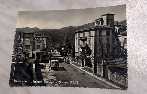 Cartolina pontremoli albergo - cartolina,