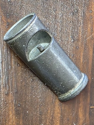 Fischietto vintage metallo - fischietto, in