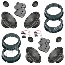 KIT 8 CASSE ALTOPARLANTI PER VW PASSAT dal 2005 ANT + POST HERTZ CK 165